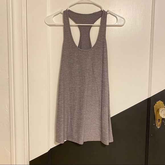 VEUC lululemon cool racerback in heathered slate - Picture 3 of 4